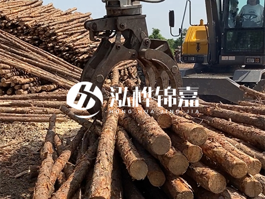 松木樁廠家泓樺錦嘉-打松木樁時遇到堅硬土層怎么解決？